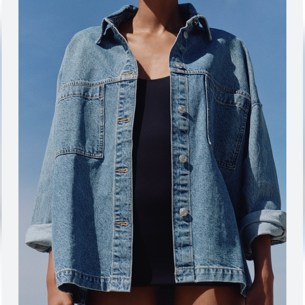 Denim Oversized Jacket